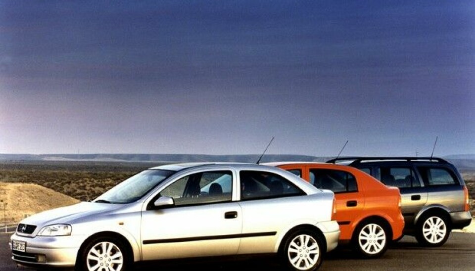 Opel 150 årOpel Astra 1998