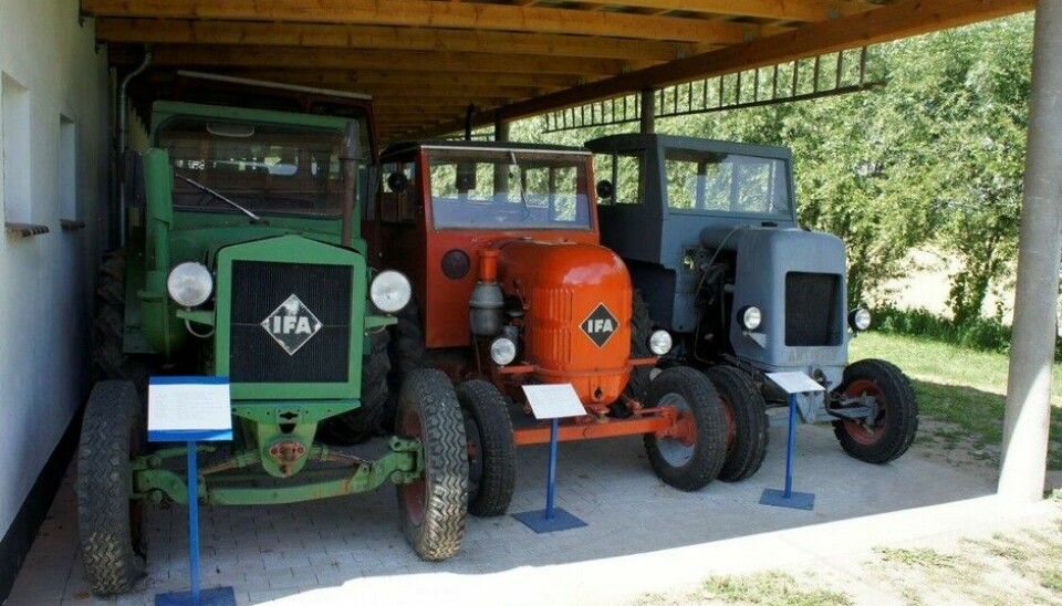 DDR MuseumSelvfølgelig fates det en og annen traktor også. - Foto: Jon Winding-Sørensen