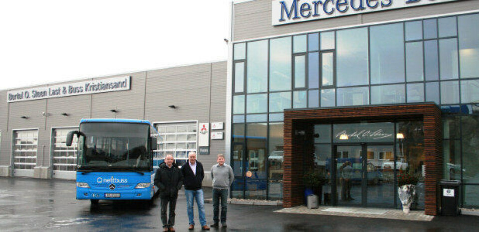 Nytt Mercedes-Benz anlegg i Kristiansand