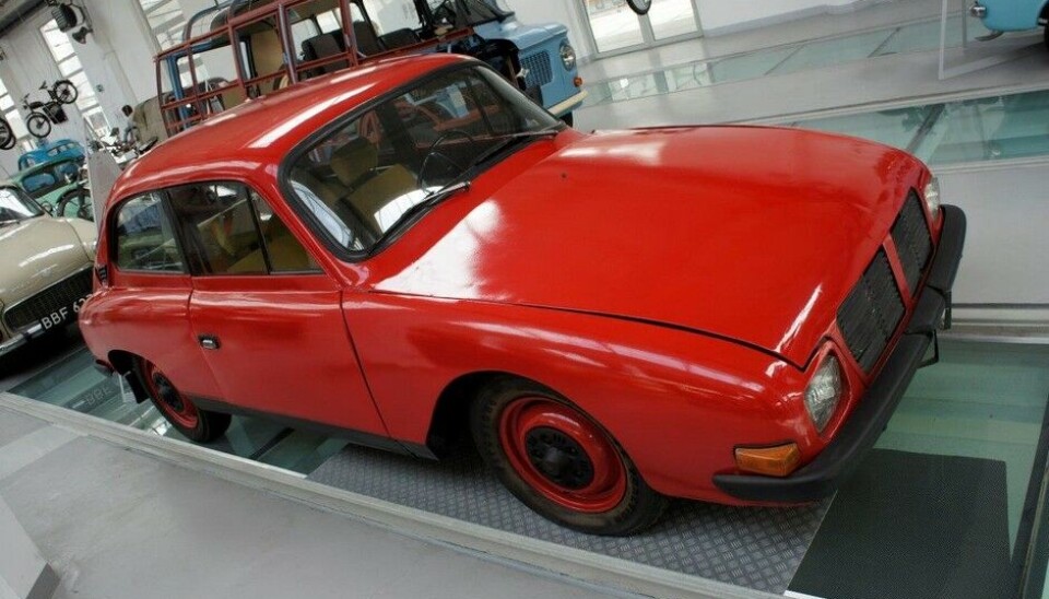 Museet for Teknologi og TransportEn vi ikke har sett før: Syrena Coupé. Helt hjemmebygd, med noen deler fra en Fiat 125p. Strålende innsats, med tanke på forholdene. (Foto: Jon Winding-Sørensen) Museet for Teknologi og TransportEn vi ikke har sett før: Syrena Coupé. Helt hjemmebygd, med noen deler fra en Fiat 125p. Strålende innsats, med tanke på forholdene. (Foto: Jon Winding-Sørensen)