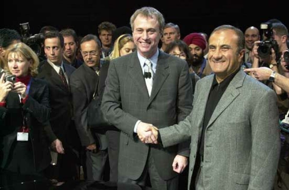 J. Nasser & J. Mays i Detroit