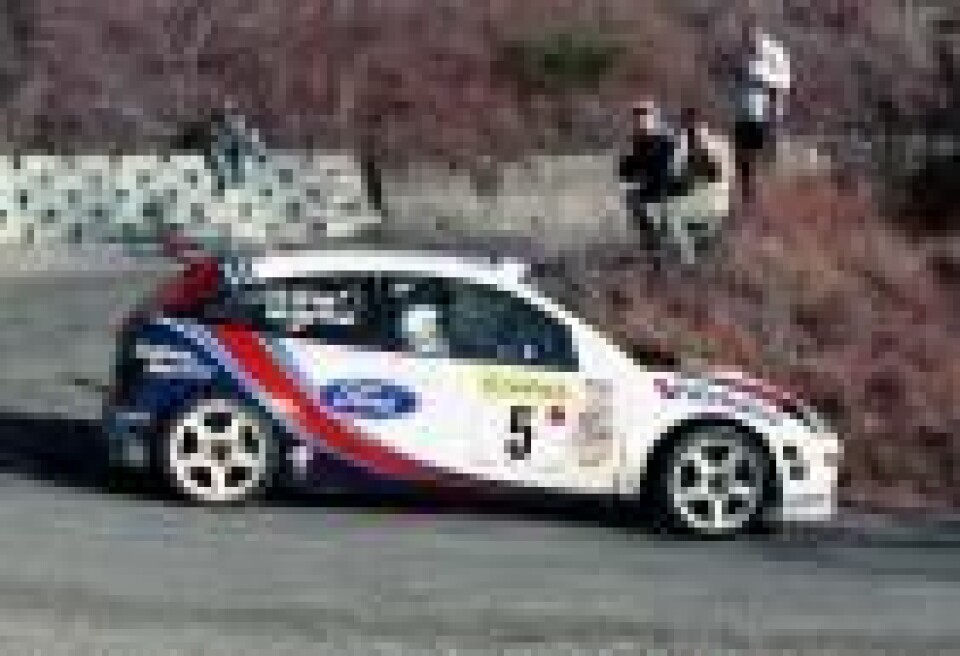 McRae skadet i Rally Korsika