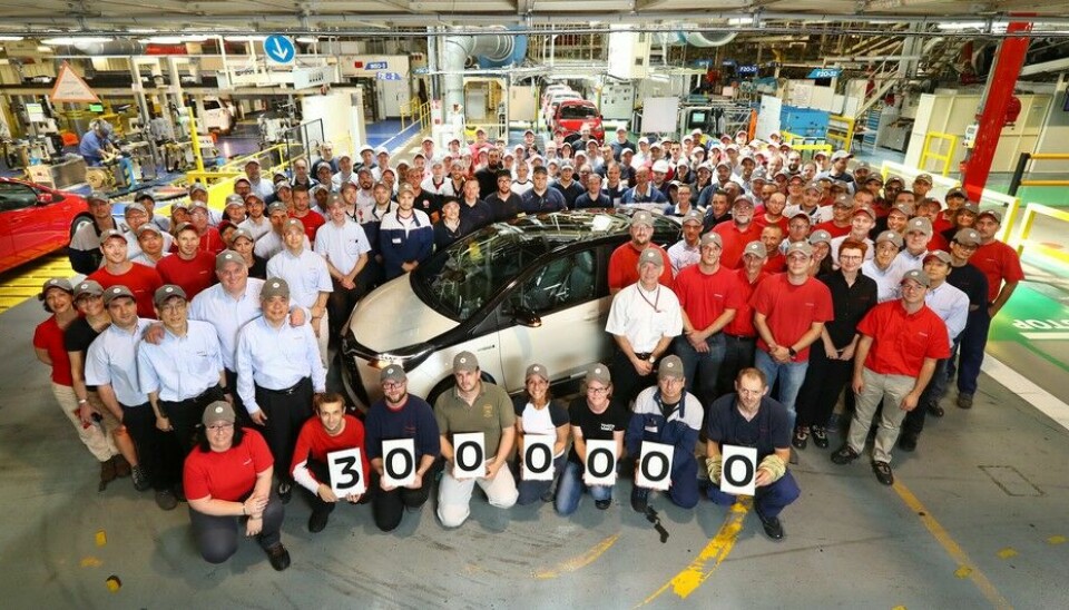 Tre millioner Toyota Yaris