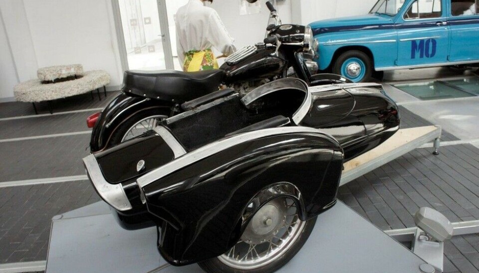 Museet for Teknologi og TransportJunak igjen, de fantes overalt. Denne var litt mer enn lettvekter, 350 kubikk med 19 hk og 170 kg før sidevogn. (Foto: Jon Winding-Sørensen) Museet for Teknologi og TransportJunak igjen, de fantes overalt. Denne var litt mer enn lettvekter, 350 kubikk med 19 hk og 170 kg før sidevogn. (Foto: Jon Winding-Sørensen)