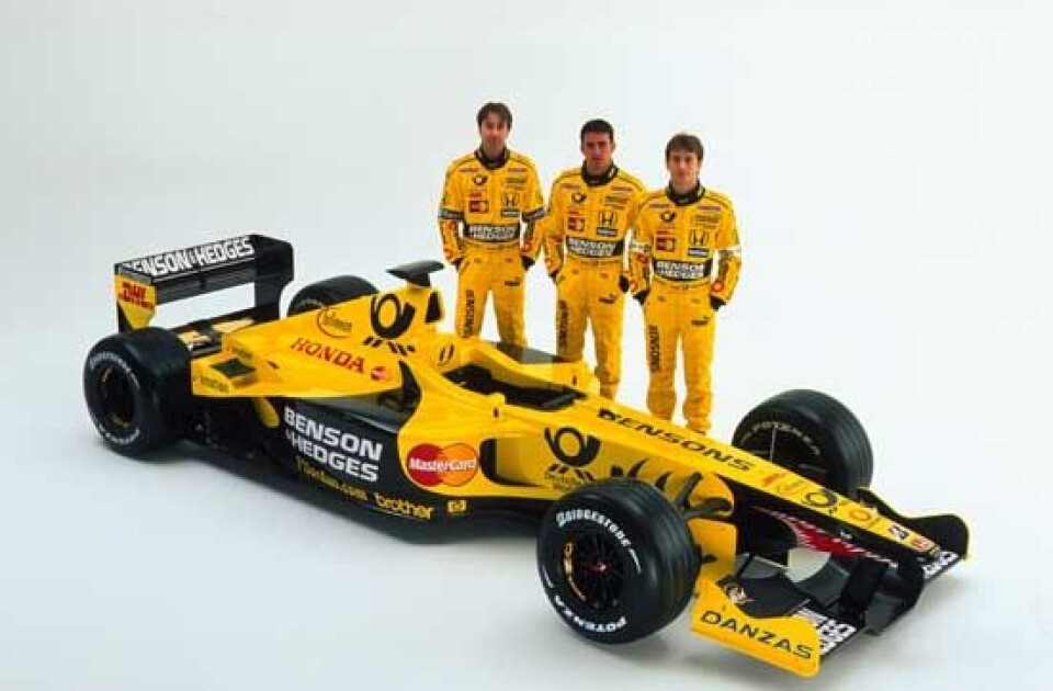 Jordan EJ11 og førere