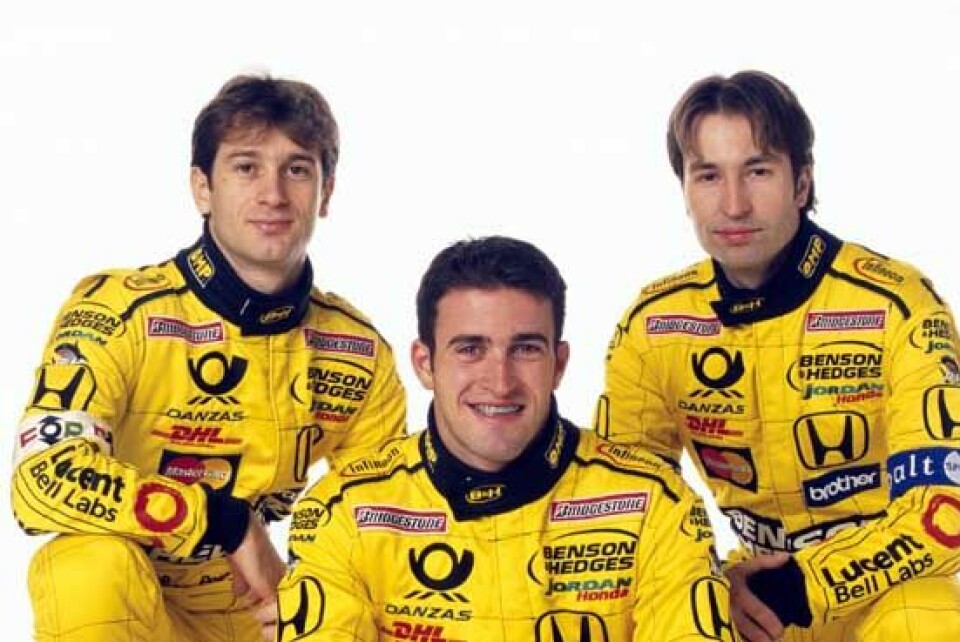 Jordan førere 2001
