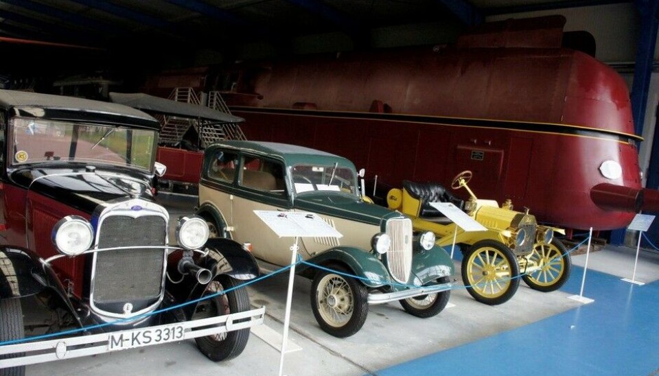 Eisenbahn & Tehnik Museum - ProraAppetittlig velkomst, diverse Forder til høyre
(Foto: Jon Winding-Sørensen) Eisenbahn & Tehnik Museum - ProraAppetittlig velkomst, diverse Forder til høyre
(Foto: Jon Winding-Sørensen)