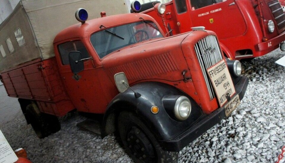 Eisenbahn & Tehnik Museum - ProraOpelen, fra 1944, var aktiv frem til 1991 forteller plakaten. (Foto: Jon Winding-Sørensen) Eisenbahn & Tehnik Museum - ProraOpelen, fra 1944, var aktiv frem til 1991 forteller plakaten. (Foto: Jon Winding-Sørensen)