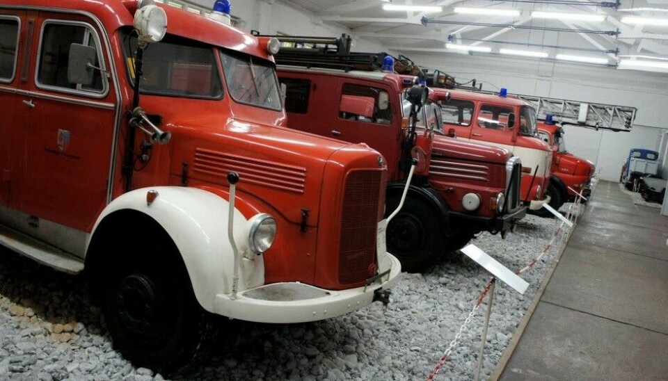 Eisenbahn & Tehnik Museum  - ProraJommen var det ikke enda et rom, med enda flere brannbiler! (Foto: Jon Winding-Sørensen)