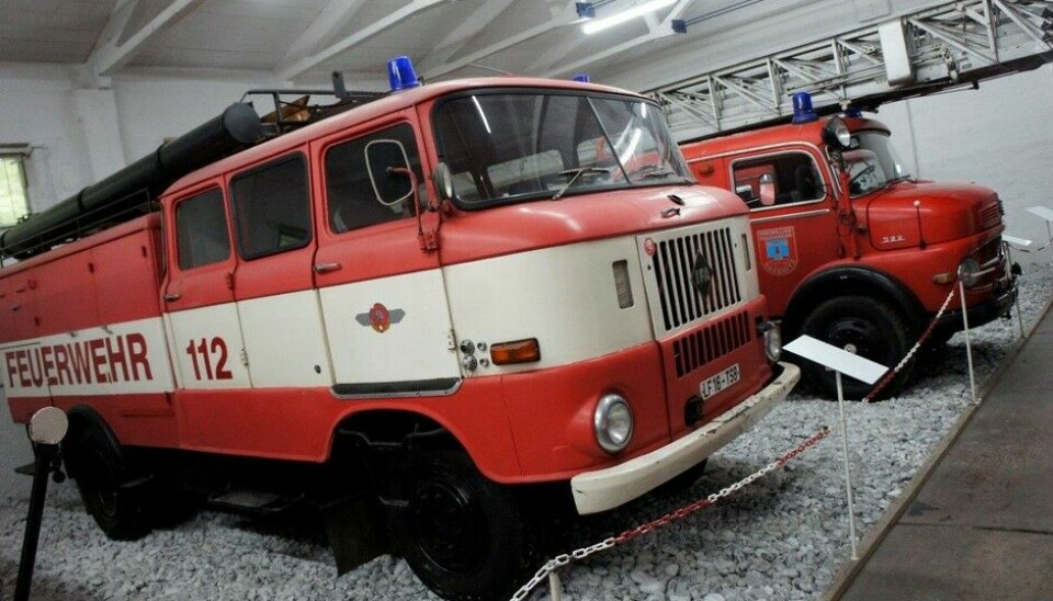 Eisenbahn & Tehnik Museum  - ProraIFA brannbil med langkabin er ikke hver dag. (Foto: Jon Winding-Sørensen)