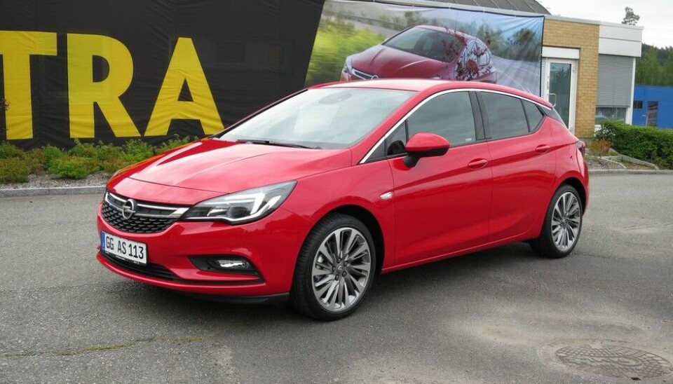 Første nye Opel Astra i Norge
