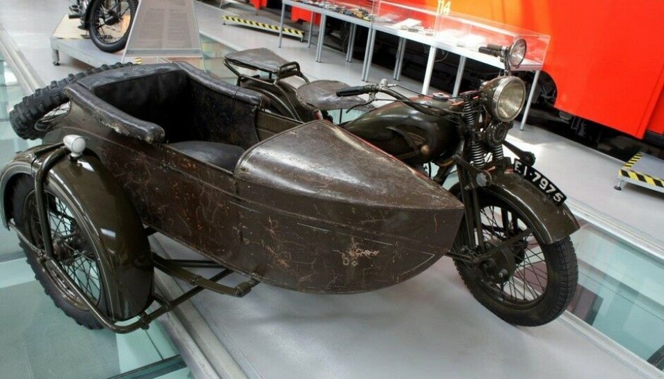 Museet for Teknologi og TransportSorry, dummet meg ut igjen. Hva er dette? En kriger? (Foto: Jon Winding-Sørensen) Museet for Teknologi og TransportSorry, dummet meg ut igjen. Hva er dette? En kriger? (Foto: Jon Winding-Sørensen)