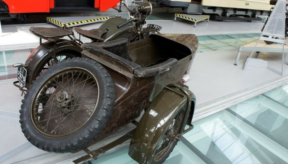 Museet for Teknologi og TransportSorry, dummet meg ut igjen. Hva er dette? En kriger? (Foto: Jon Winding-Sørensen) Museet for Teknologi og TransportSorry, dummet meg ut igjen. Hva er dette? En kriger? (Foto: Jon Winding-Sørensen)