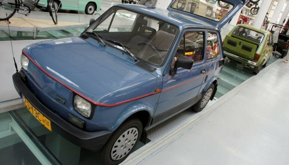 Museet for Teknologi og TransportFiat 126p ble produsert i mange versjoner, og du ser dem fremdeles på gatene også. Ikke bare på museer. (Foto: Jon Winding-Sørensen) Museet for Teknologi og TransportFiat 126p ble produsert i mange versjoner, og du ser dem fremdeles på gatene også. Ikke bare på museer. (Foto: Jon Winding-Sørensen)