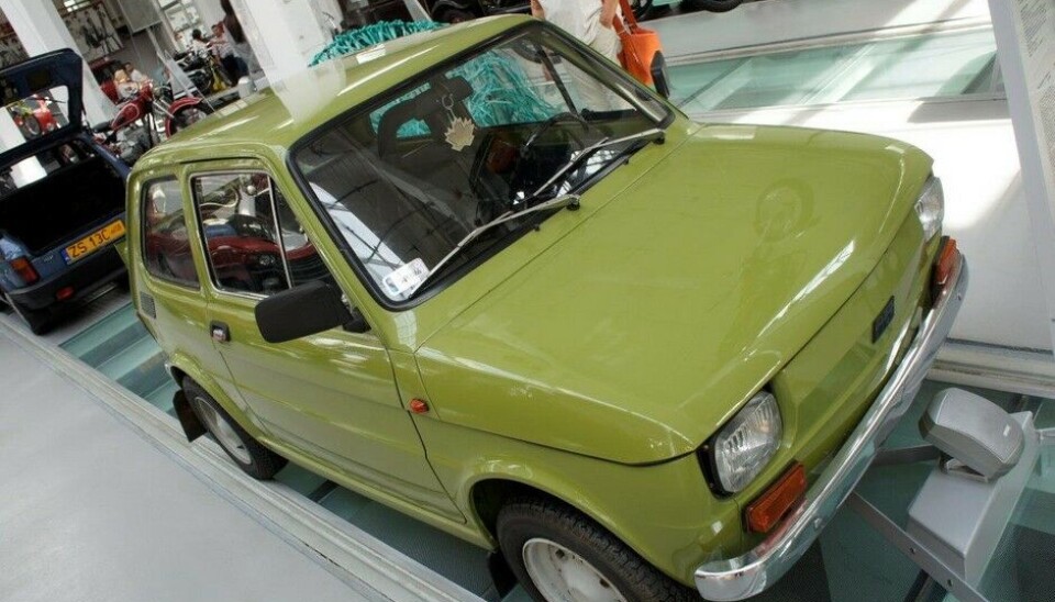 Museet for Teknologi og TransportFiat 126p ble produsert i mange versjoner, og du ser dem fremdeles på gatene også. Ikke bare på museer. (Foto: Jon Winding-Sørensen) Museet for Teknologi og TransportFiat 126p ble produsert i mange versjoner, og du ser dem fremdeles på gatene også. Ikke bare på museer. (Foto: Jon Winding-Sørensen)