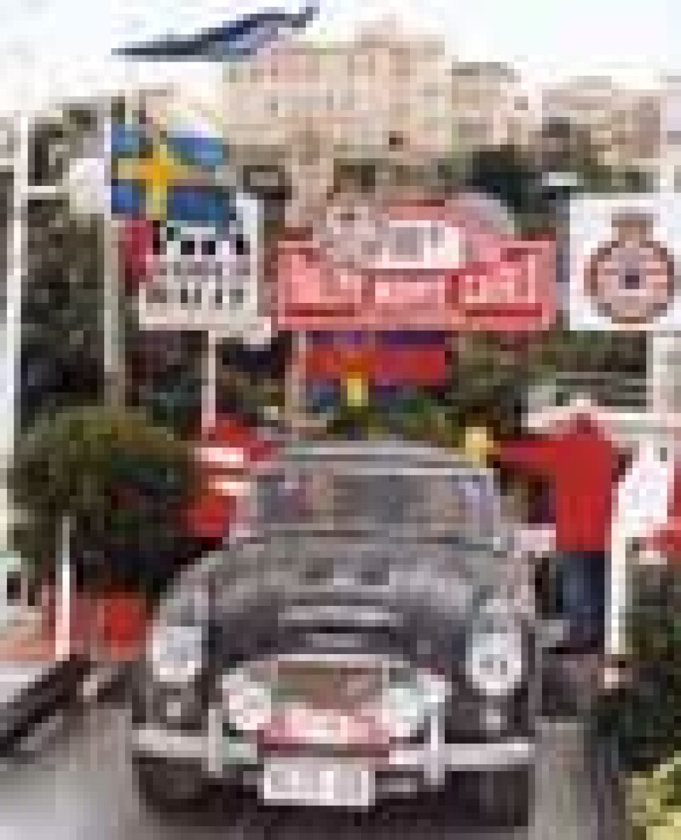 Nostalgisk rally fra Oslo til Monaco
