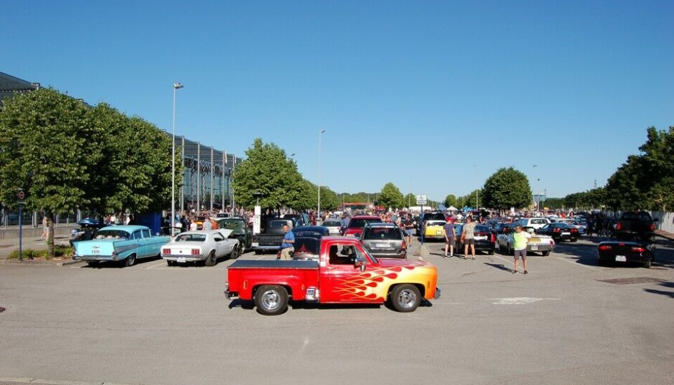 Varm 4. juli-feiring på Lillestrøm Foto: Knut SkallerudVed Varemessa