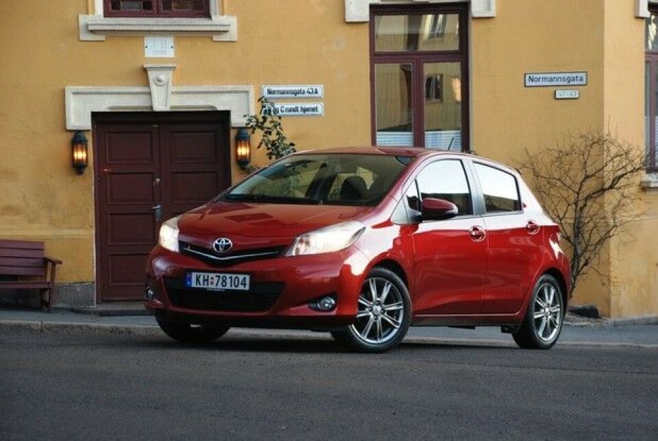 Vårt valg: Toyota Yaris
