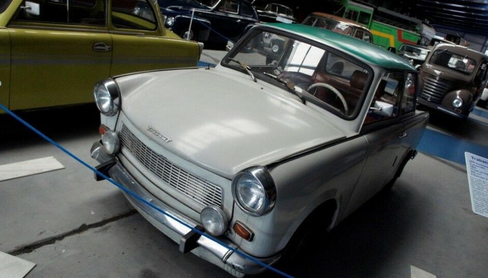Eisenbahn & Tehnik Museum - ProraTrabant ble litt oppgradert i 1965 og ble samtidig 600 i stedet for 500. Denne er fra 1966 og derfor en av de første nye. Den siste Trabi, nr. 3,1 million, ble produsert 30/4-1990. (Foto: Jon Winding-Sørensen) Eisenbahn & Tehnik Museum - ProraTrabant ble litt oppgradert i 1965 og ble samtidig 600 i stedet for 500. Denne er fra 1966 og derfor en av de første nye. Den siste Trabi, nr. 3,1 million, ble produsert 30/4-1990. (Foto: Jon Winding-Sørensen)