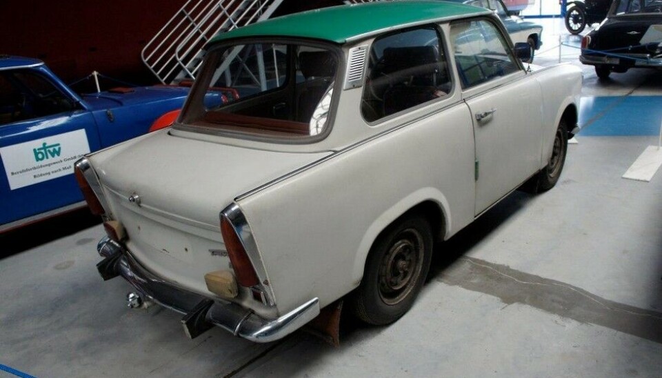 Eisenbahn & Tehnik Museum - ProraTrabant ble litt oppgradert i 1965 og ble samtidig 600 i stedet for 500. Denne er fra 1966 og derfor en av de første nye. Den siste Trabi, nr. 3,1 million, ble produsert 30/4-1990. (Foto: Jon Winding-Sørensen) Eisenbahn & Tehnik Museum - ProraTrabant ble litt oppgradert i 1965 og ble samtidig 600 i stedet for 500. Denne er fra 1966 og derfor en av de første nye. Den siste Trabi, nr. 3,1 million, ble produsert 30/4-1990. (Foto: Jon Winding-Sørensen)