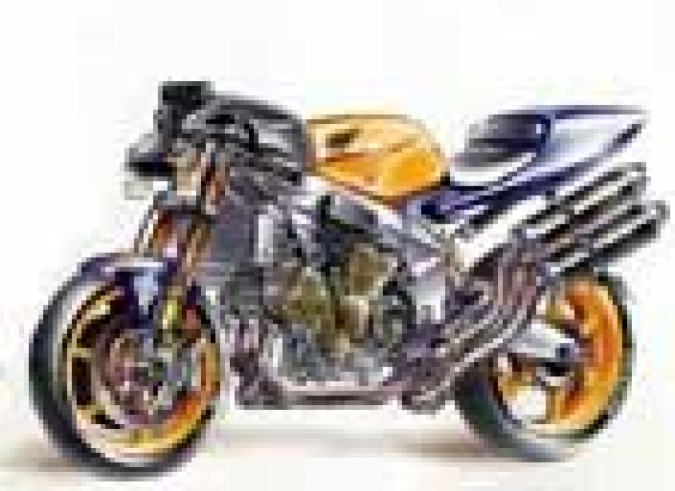 V-5 fra Honda. MC riktignok!