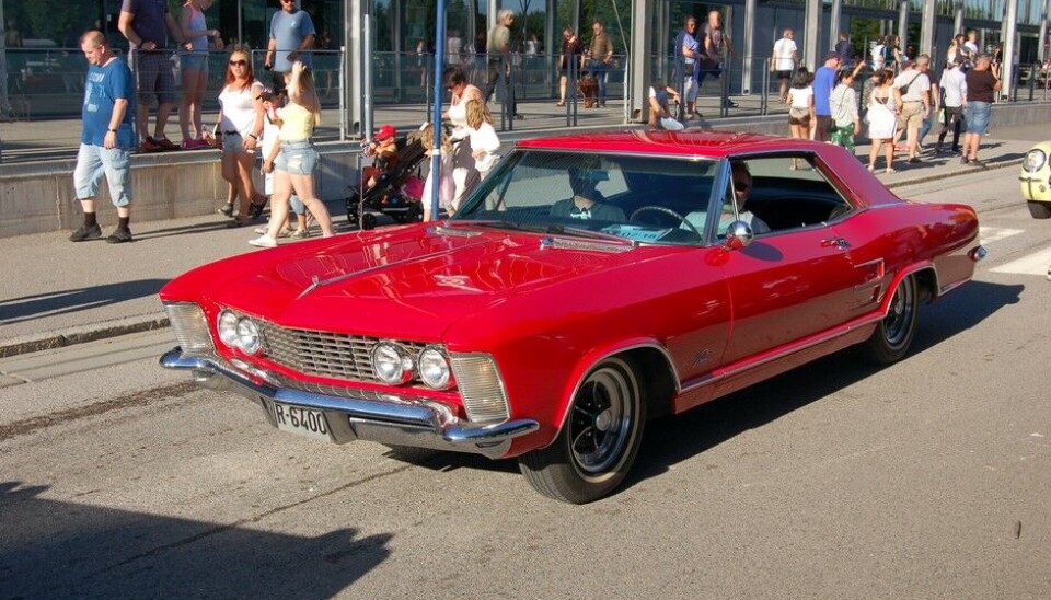 Varm 4. juli-feiring på Lillestrøm Foto: Knut SkallerudBuick Riviera-eieren klaget på varmen