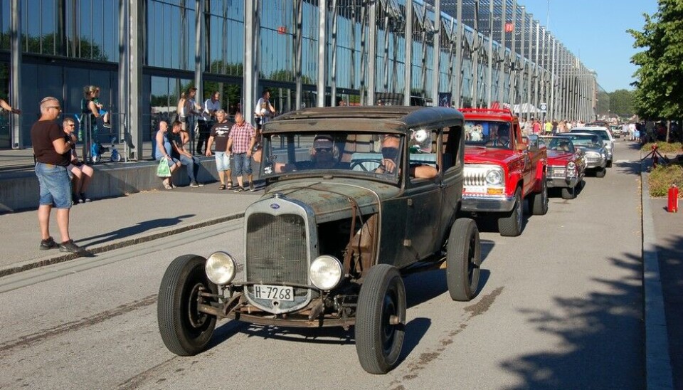 Varm 4. juli-feiring på Lillestrøm Foto: Knut Skallerud