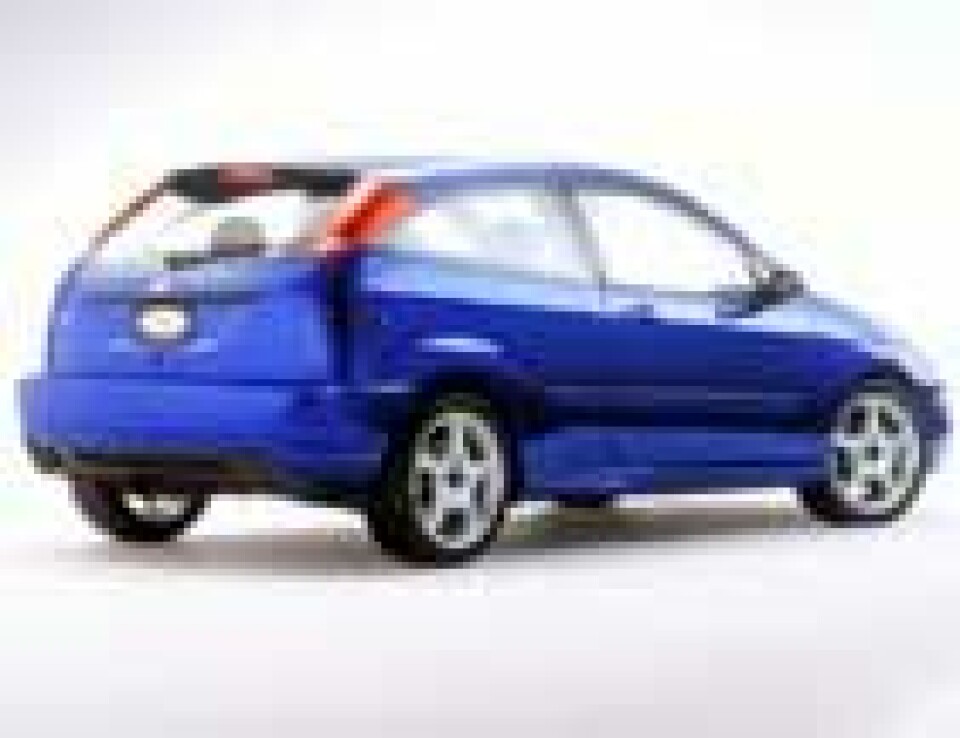 Ny Ford Focus kruttønne