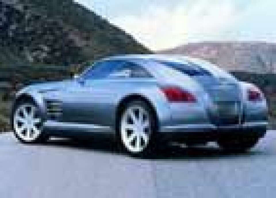 Mens vi venter på Detroit Chrysler CrossFire concept