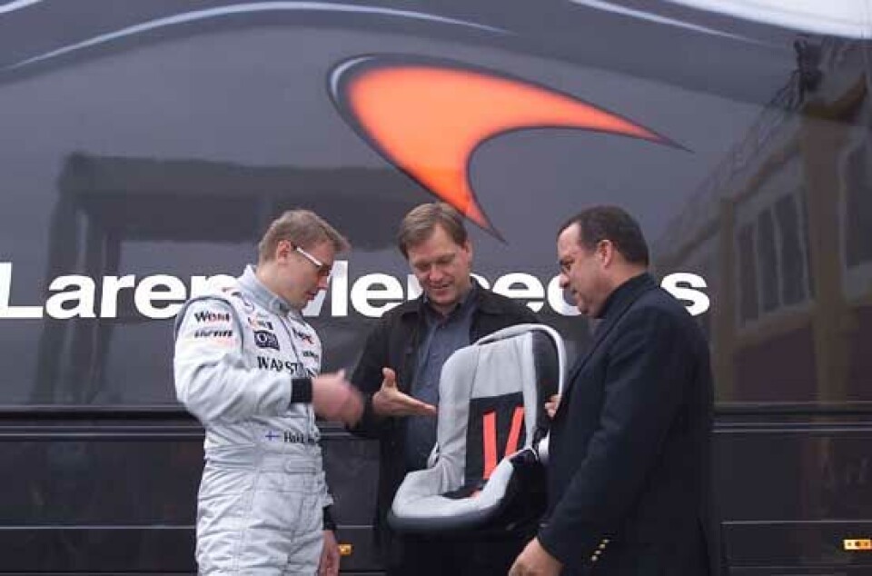 Mika Häkkinen mottar spesialsete