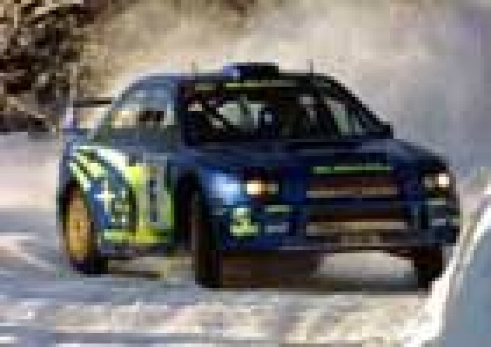 Petter Solberg fornøyd