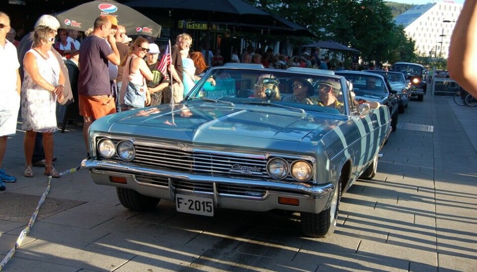Varm 4. juli-feiring på Lillestrøm Foto: Knut Skallerud