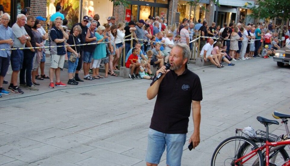 Varm 4. juli-feiring på Lillestrøm Foto: Knut SkallerudSpeaker: Espen Hoftvedt fra Amcar Lillestrøm