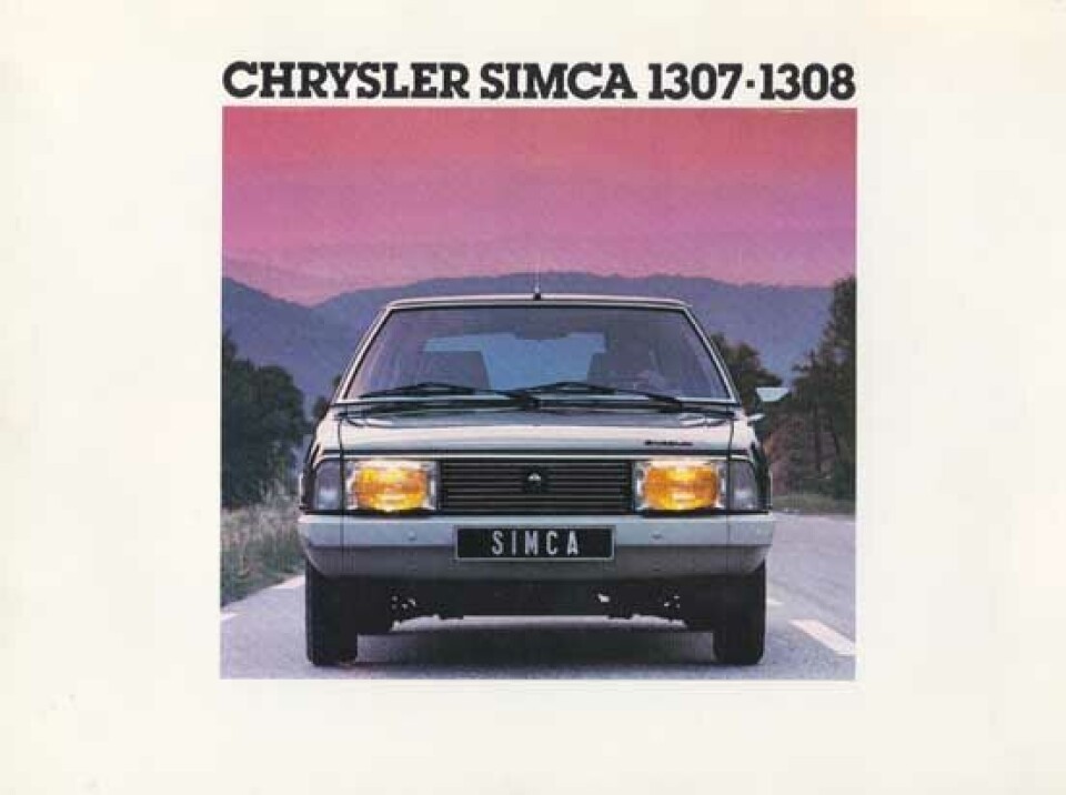 Chrysler Simca 1307-1308