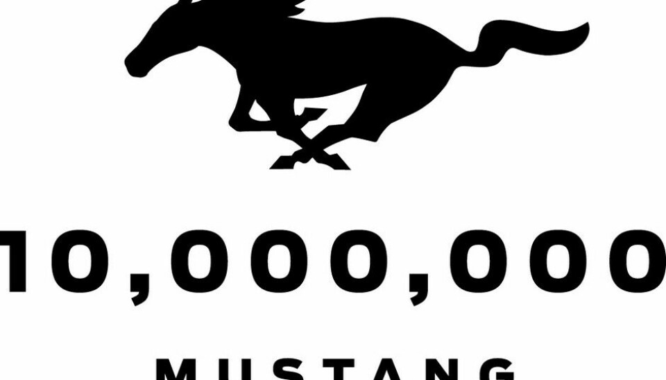 Ford Mustang feirer 10 millioner