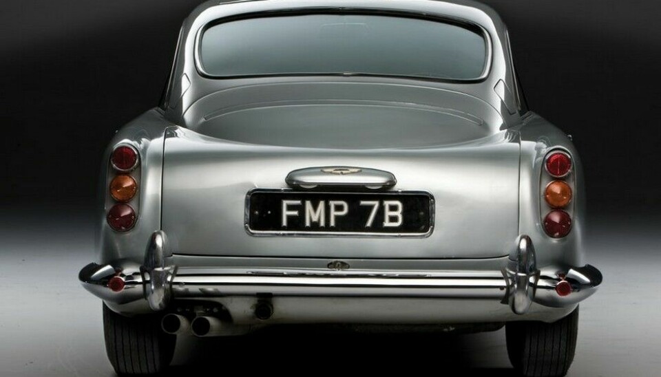 Aston Martin DB5 original fimbil for GoldfingerFoto: RM Sotheby