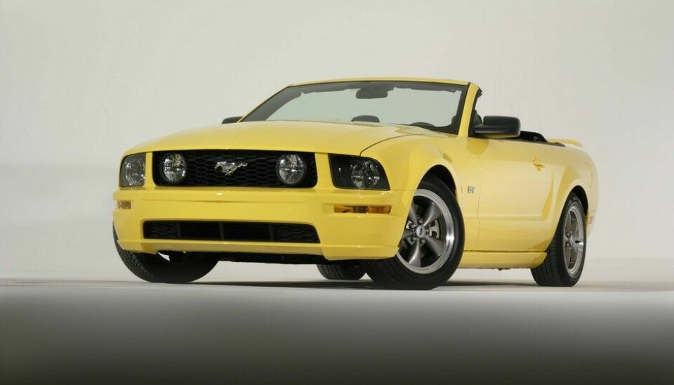 Ford Mustang feirer 10 millioner2005 GT Convertible
