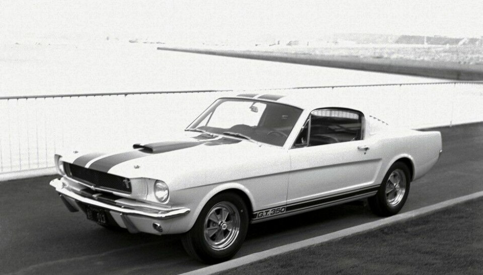 Ford Mustang feirer 10 millioner1965 Shelby GT 350