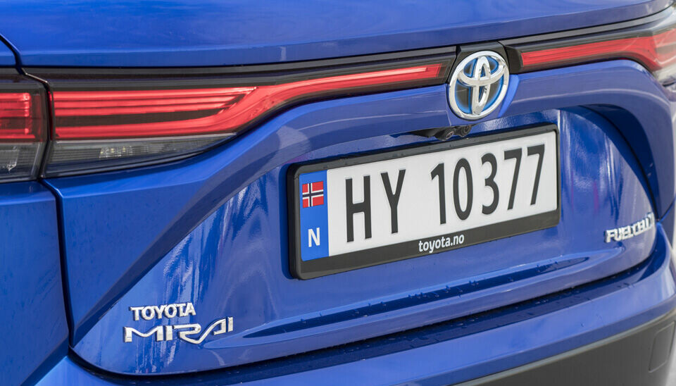Andre generasjon av Toyota Mirai er på plass i Norge. (Foto: Øivnd Skar)