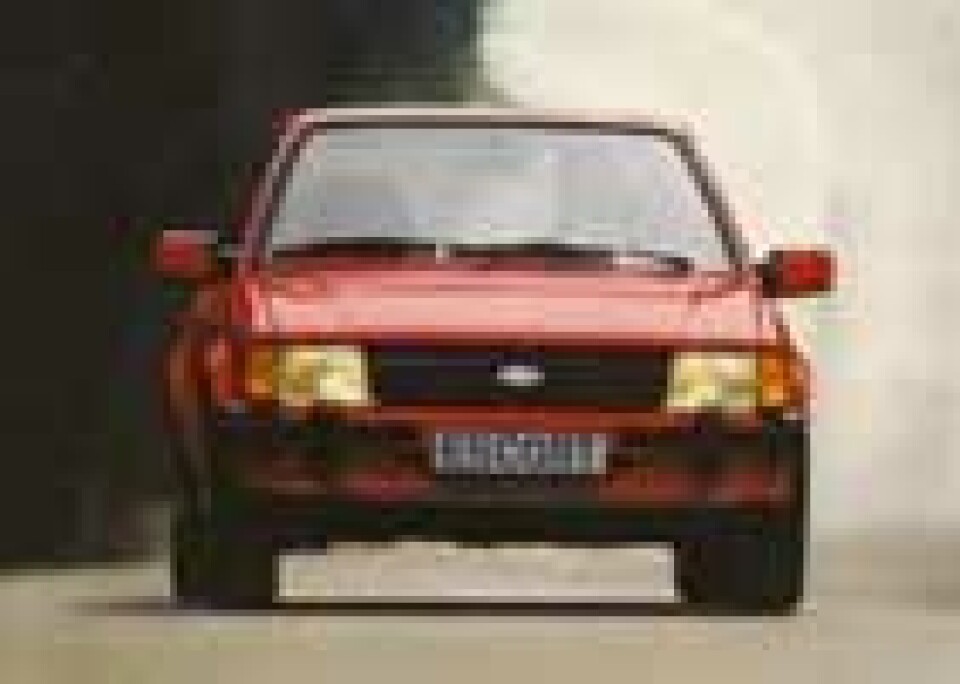 1981: Ford Escort.