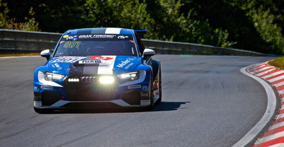 Klasseseier for norsk Audi-team