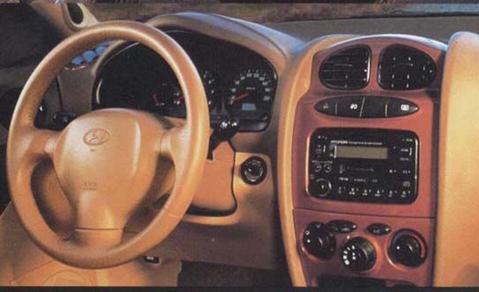 Hyundai Santa Fe interiør