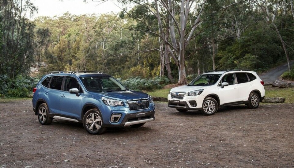 Subaru Forester 2019Australsk modell