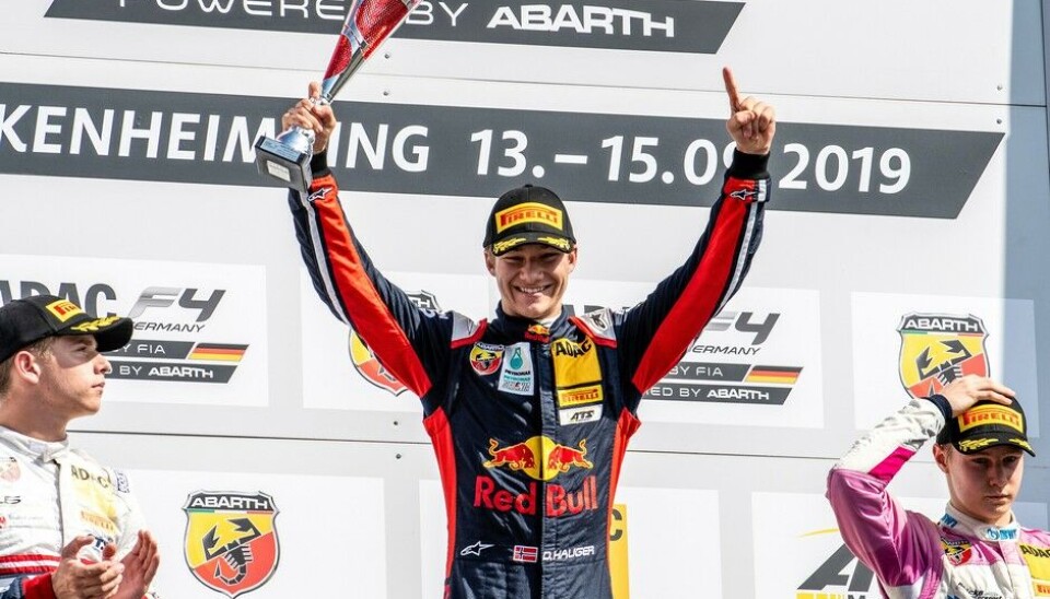 Dennis Hauger på HockenheimFoto: Dutch Photo Agency/Red Bull Content Pool