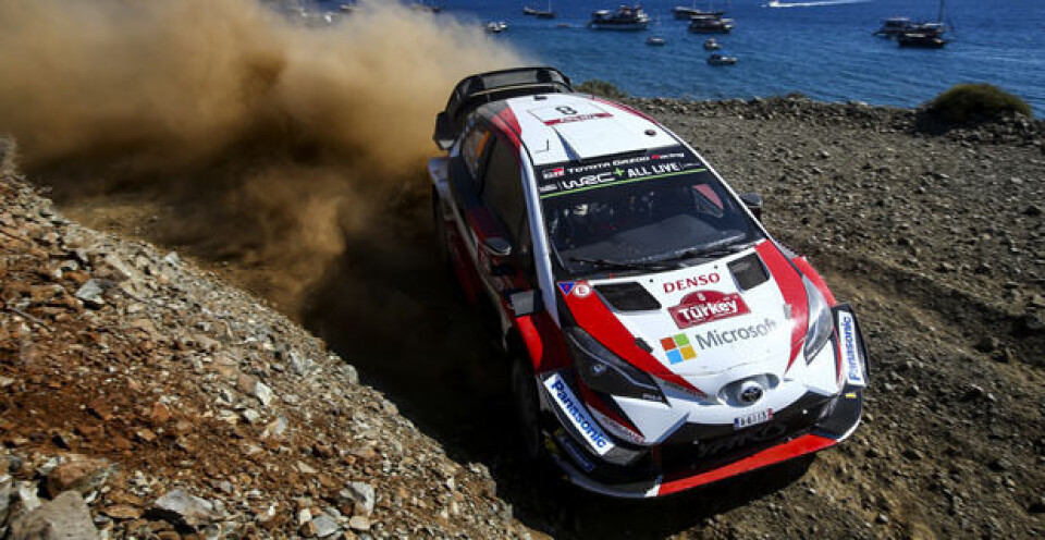 Tredje strake seier for Tänak