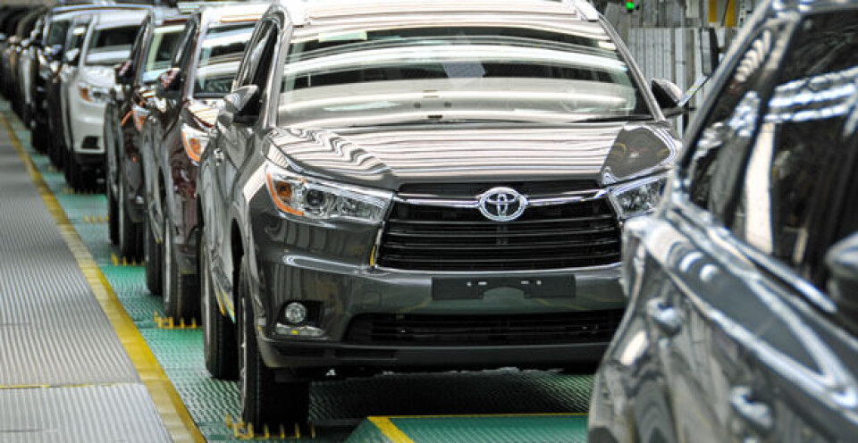 Toyota størst i verden