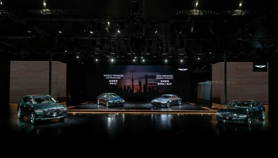 Genesis på Shanghai Auto Show