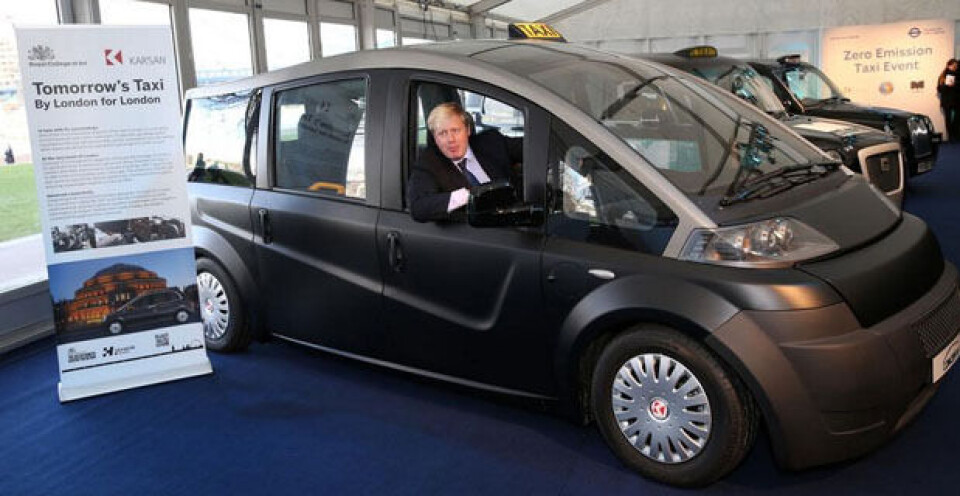 Taxi på strøm for London