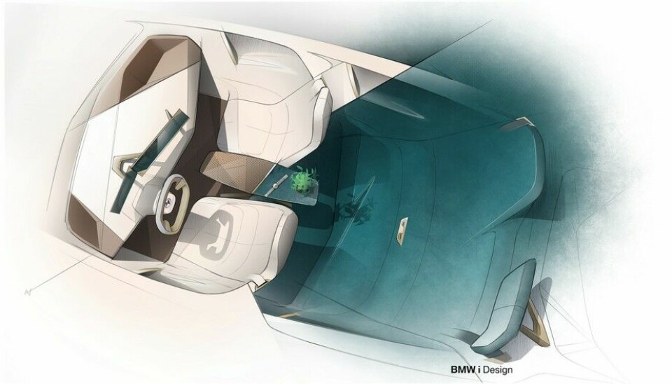 BMW Vision iNext designskisser