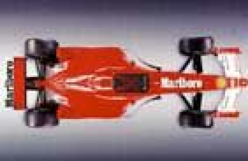 Årets Bil (racer) er Ferrari. Nei, det er McLaren.